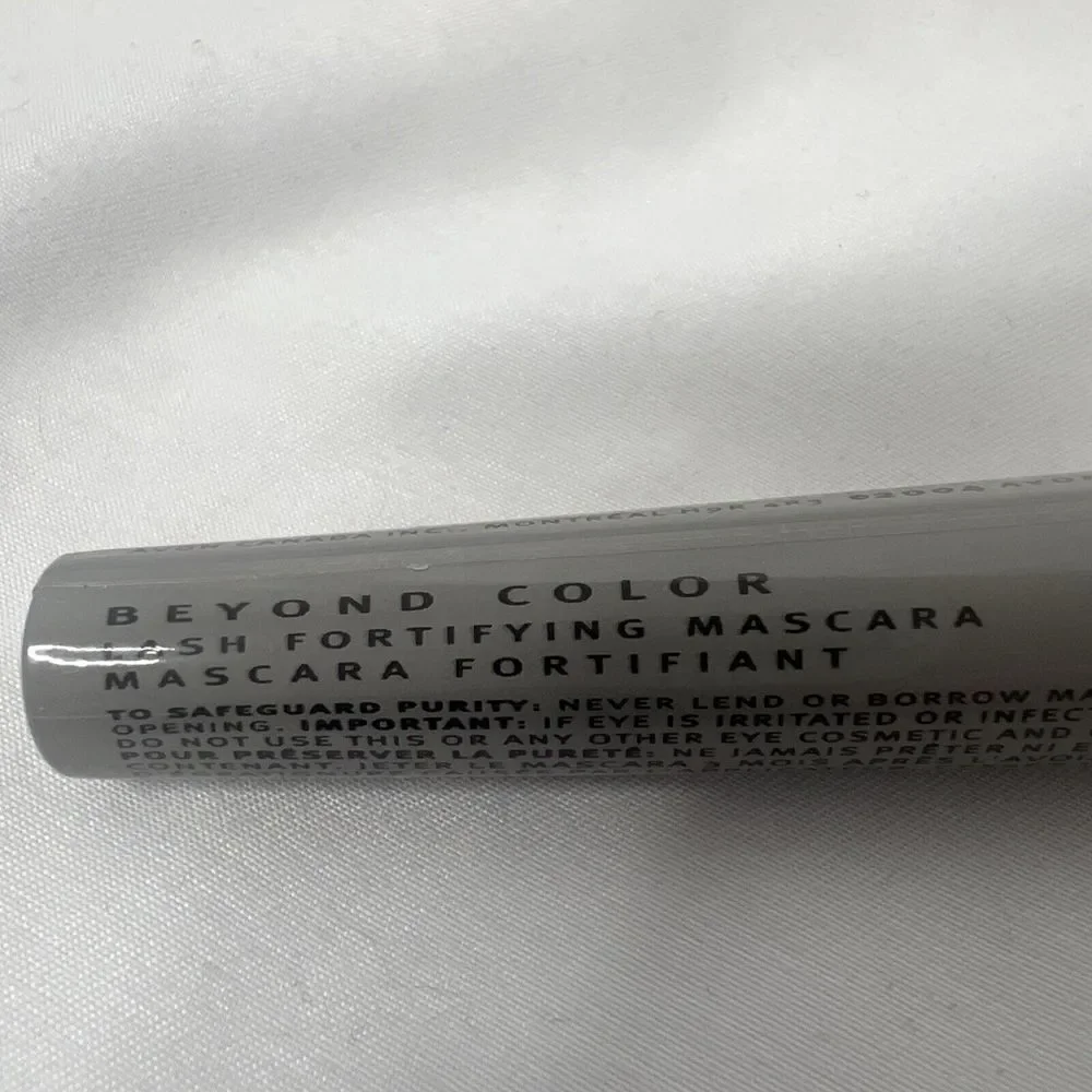 Avon Beyond Color Lash Fortifying Mascara Black .25 Oz‎ FACTORY SEALED